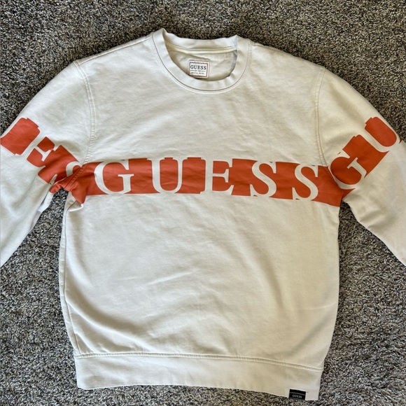 5/$25 Guess NWOT men’s slim fit crewneck sweatshirt size large - Picture 3 of 10